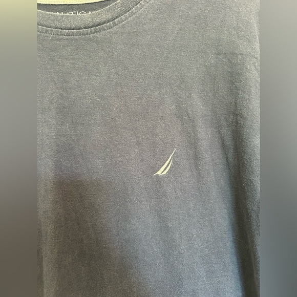 Nautica Men's Navy Long Sleeve Shirt - Picture 2 of 3